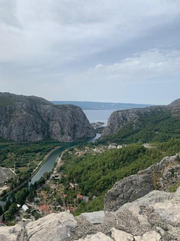 Sea View Panorama Apartment L Omiš Exterior foto